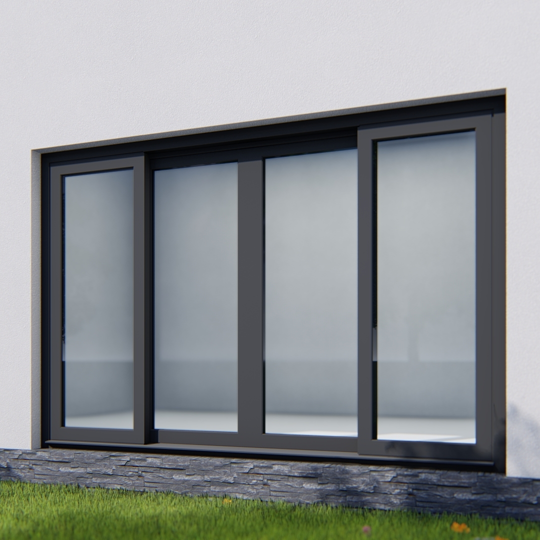 HS-портал четырехстворчатый